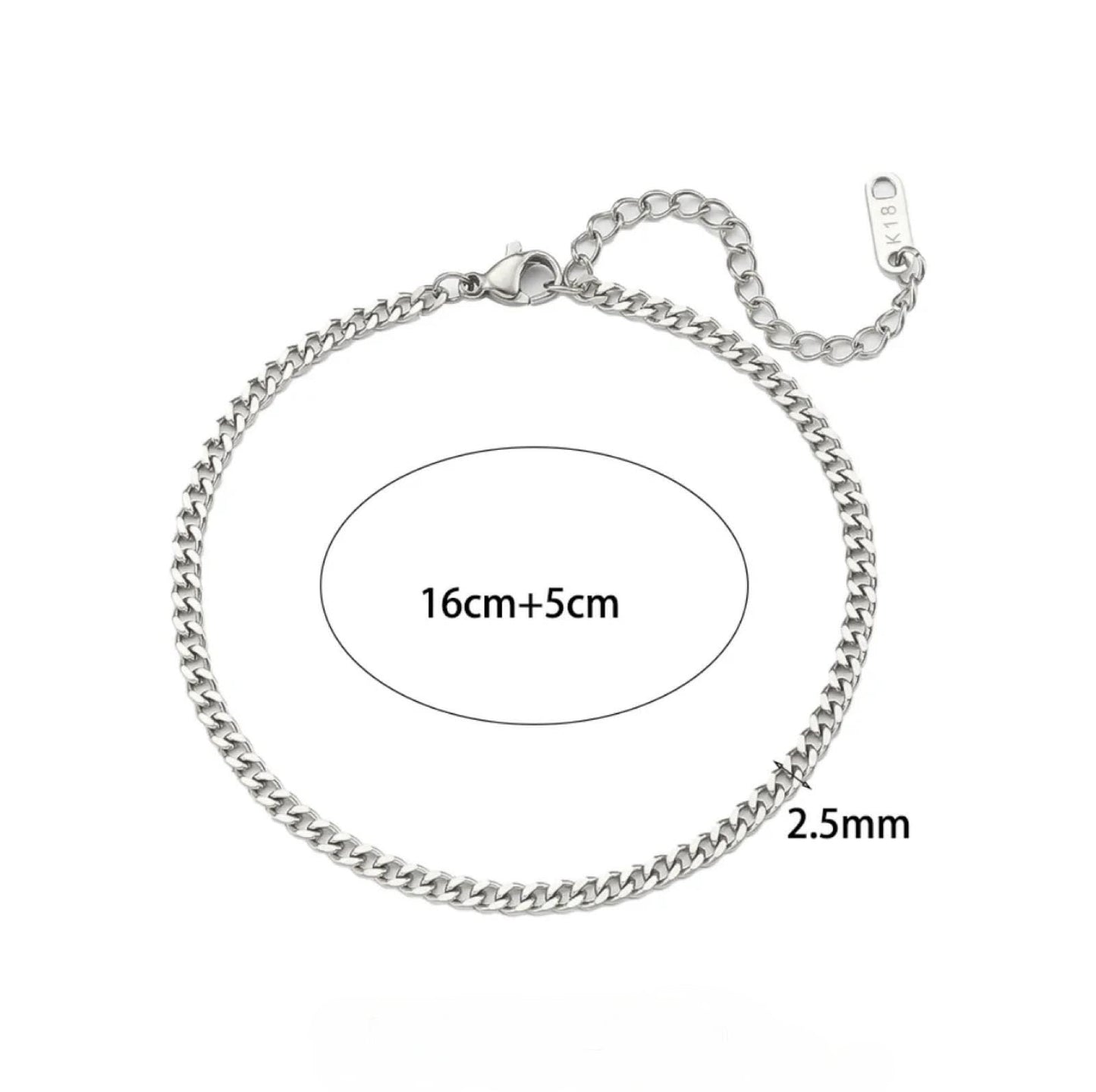 The Cuban Bracelet Silver