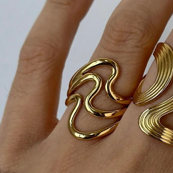 The Triple Wave Ring