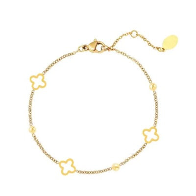 The Clover Me Bead Bracelet
