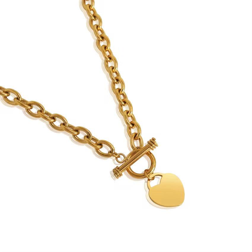 The Heart Toggle Necklace