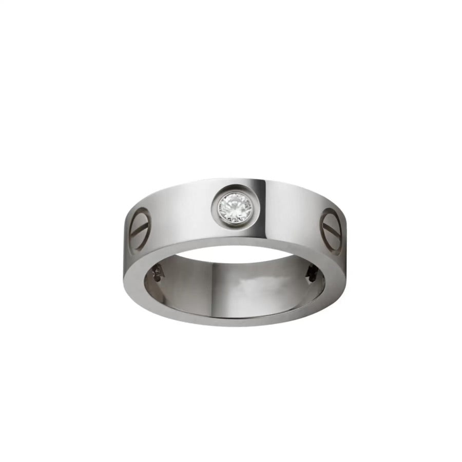 The Lover Stone Silver Ring