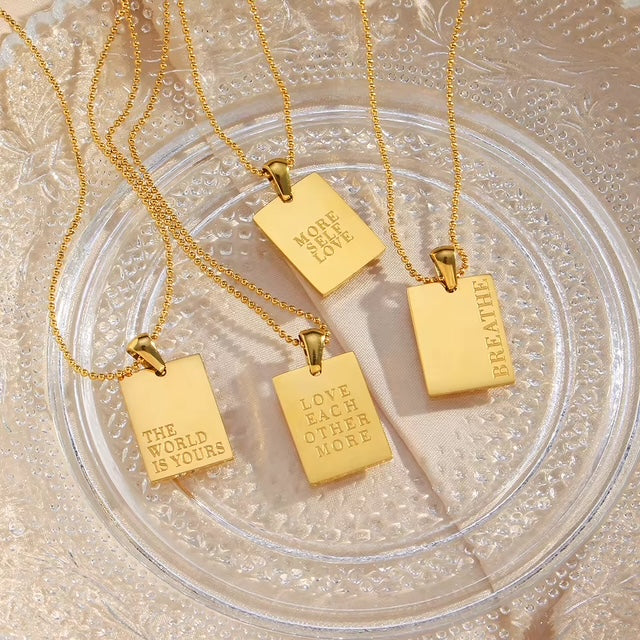 The Affirmation Necklace