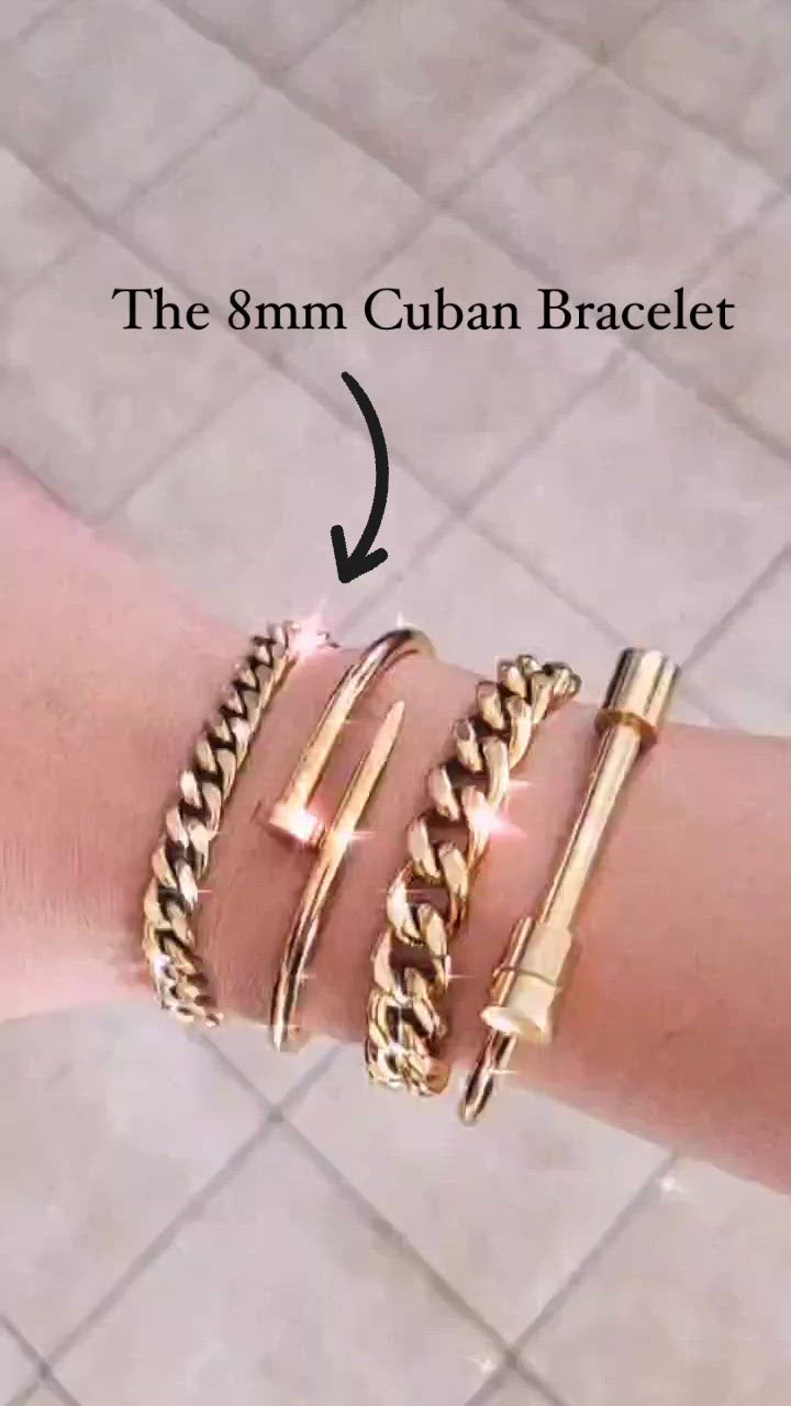 Load and play video in Gallery viewer, The Cuban Bracelet