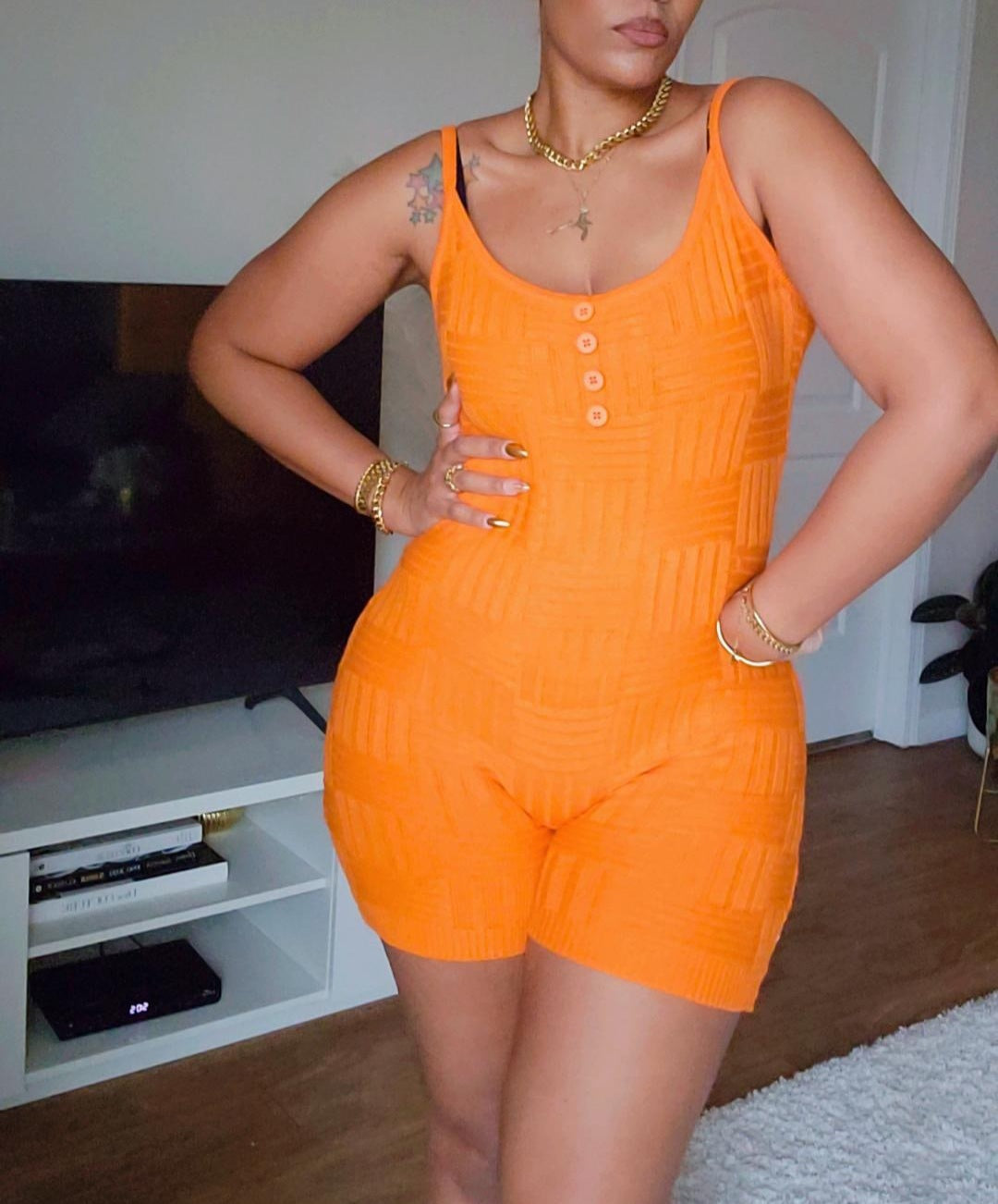 The Knit Lounge Romper
