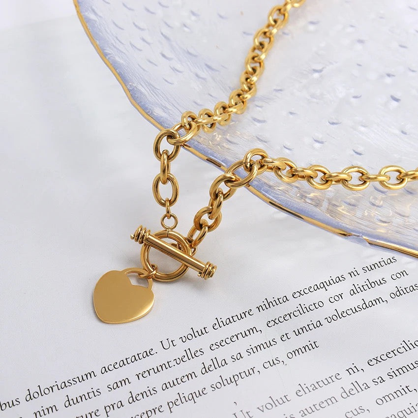 The Heart Toggle Necklace