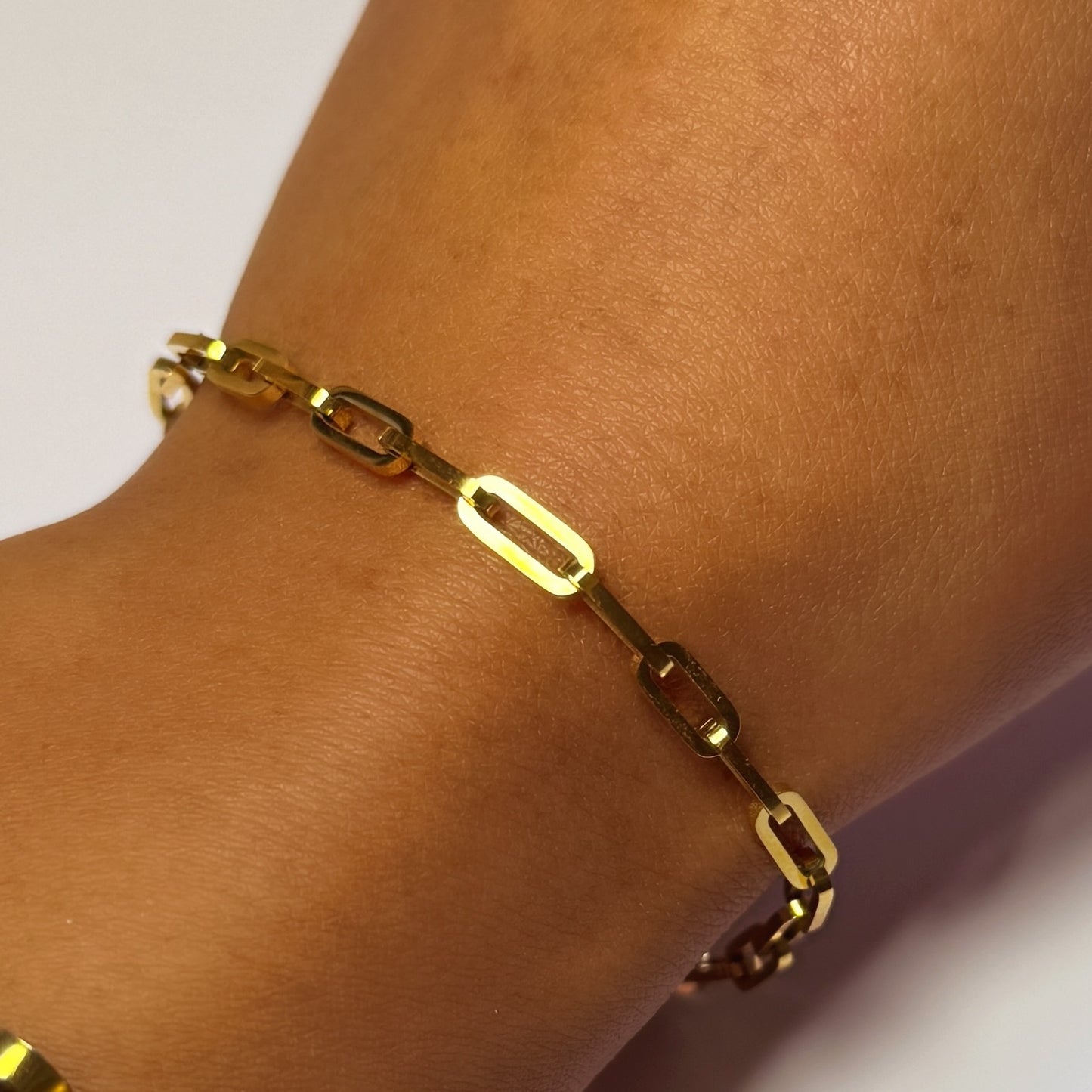 The Mini Paper Clip Bracelet