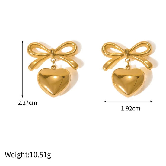 Load image into Gallery viewer, The Gifted Heart Earrings
