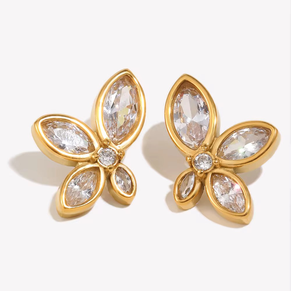 The Flower Fly Studs