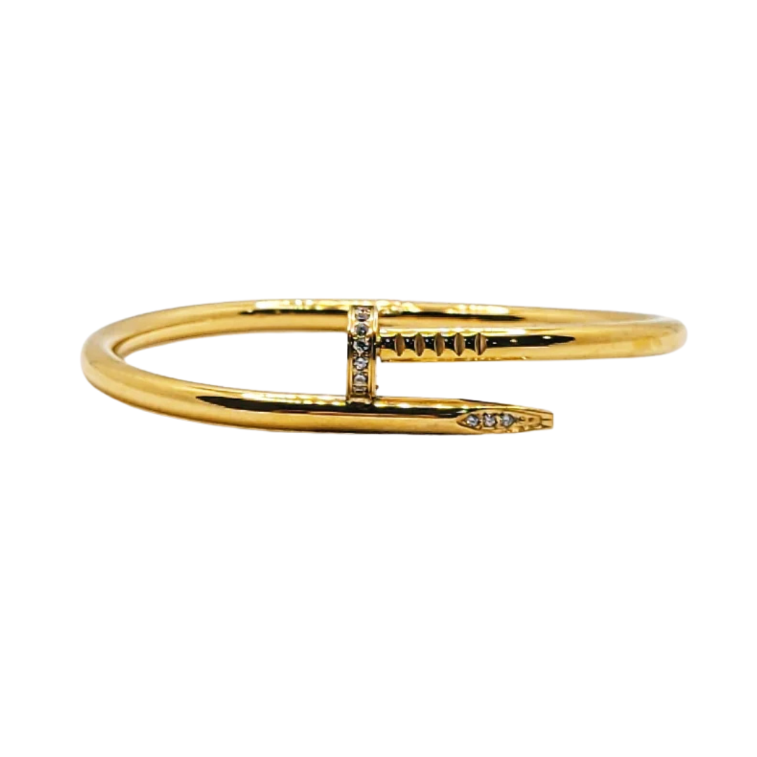 The Pavé Nail Bangle