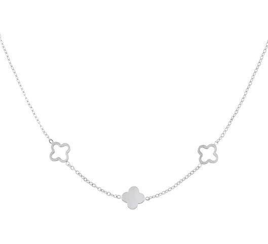 The Clover Me Silver Necklace