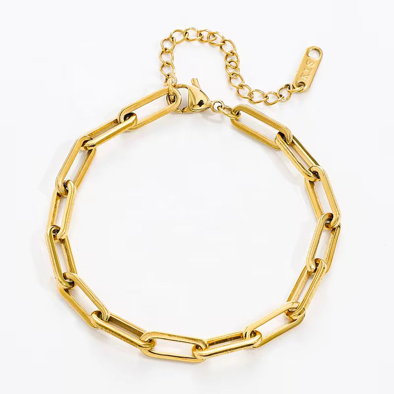 The Mini Paper Clip Bracelet