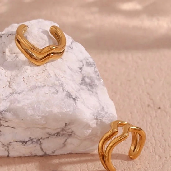 The Wave Ear Cuffs