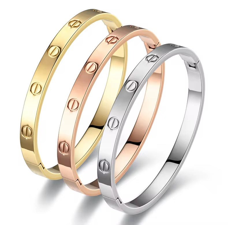 The Lover Rose Gold Bangle