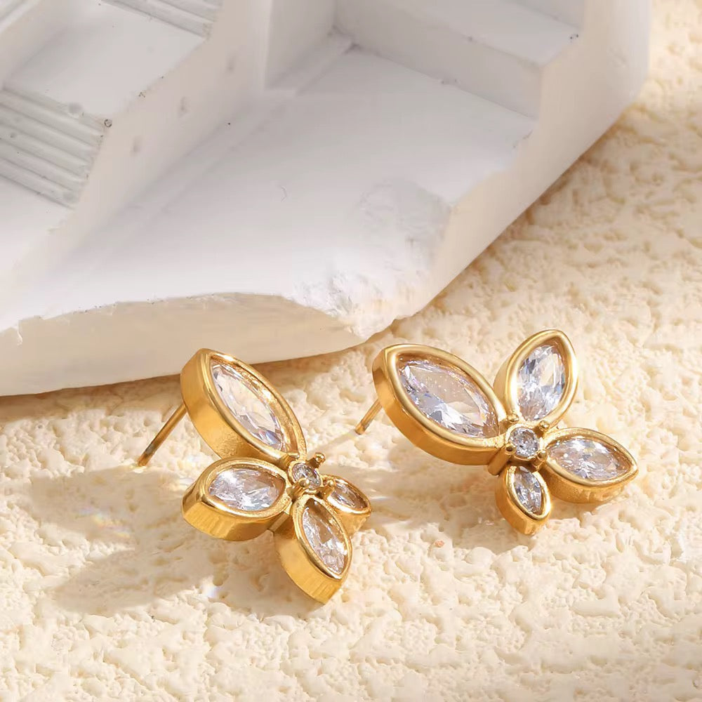 The Flower Fly Studs