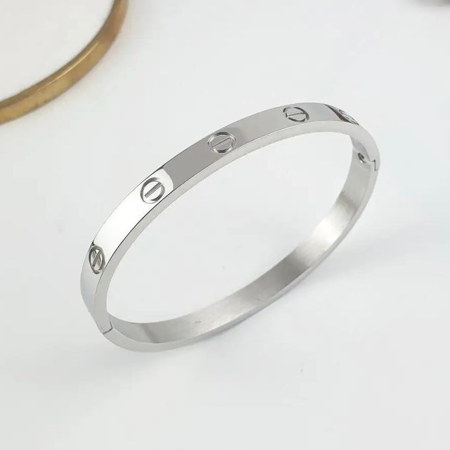 The Lover Silver Bangle