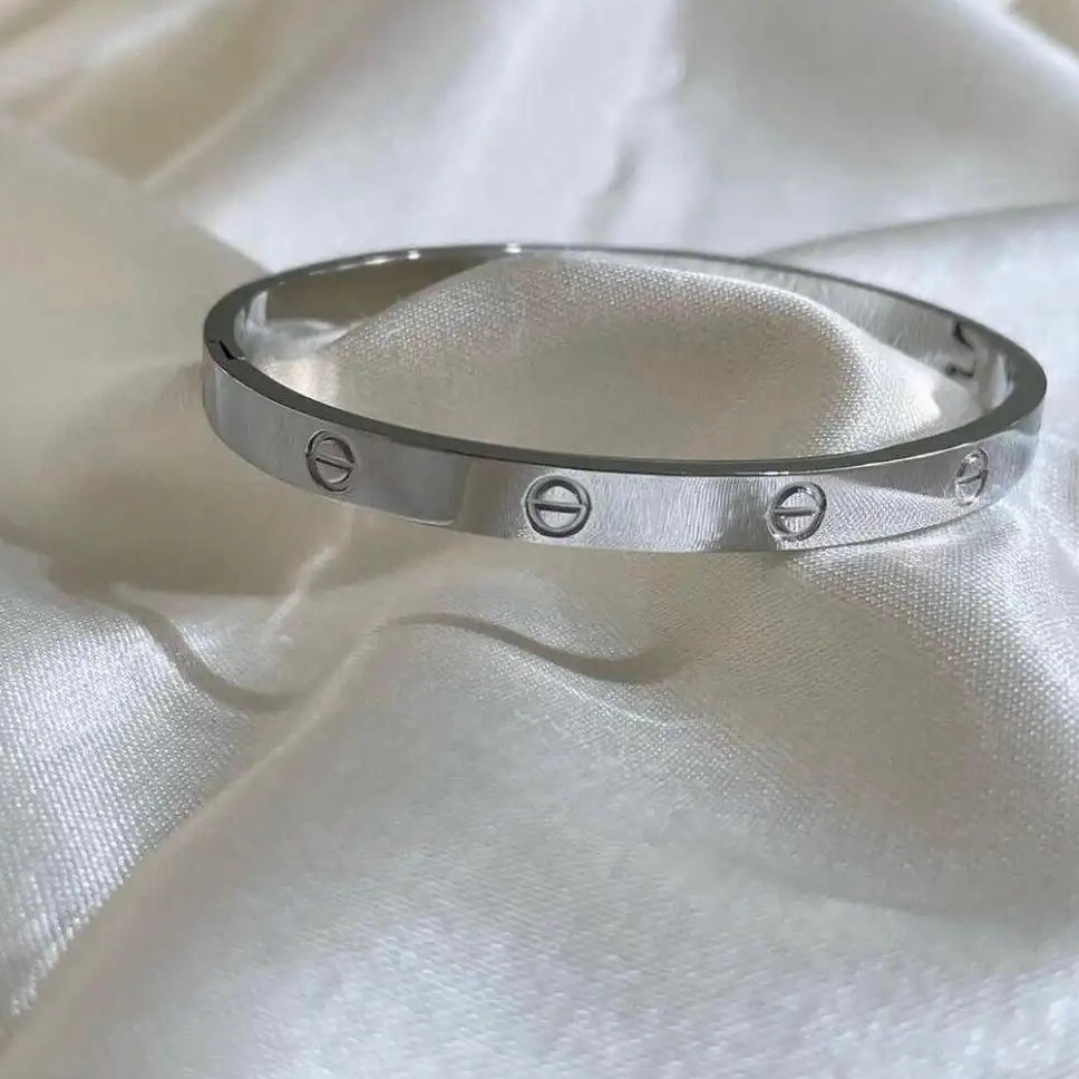 The Lover Silver Bangle