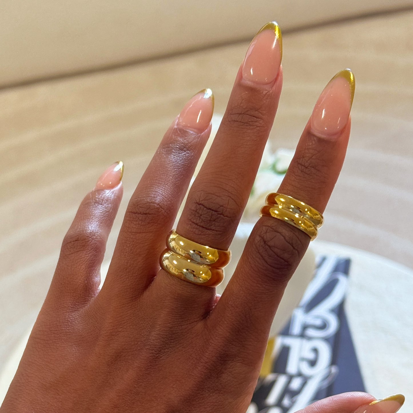 The Double Glam Ring