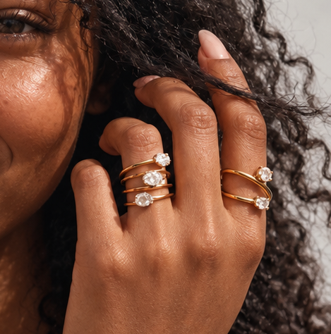 The Glitzy Rings