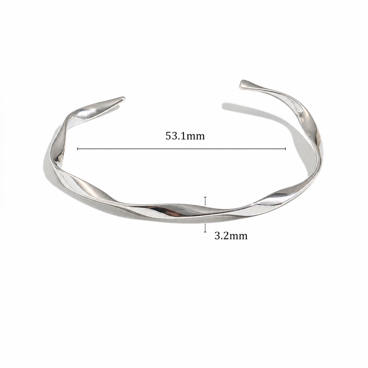 The Thin Twist Bangle