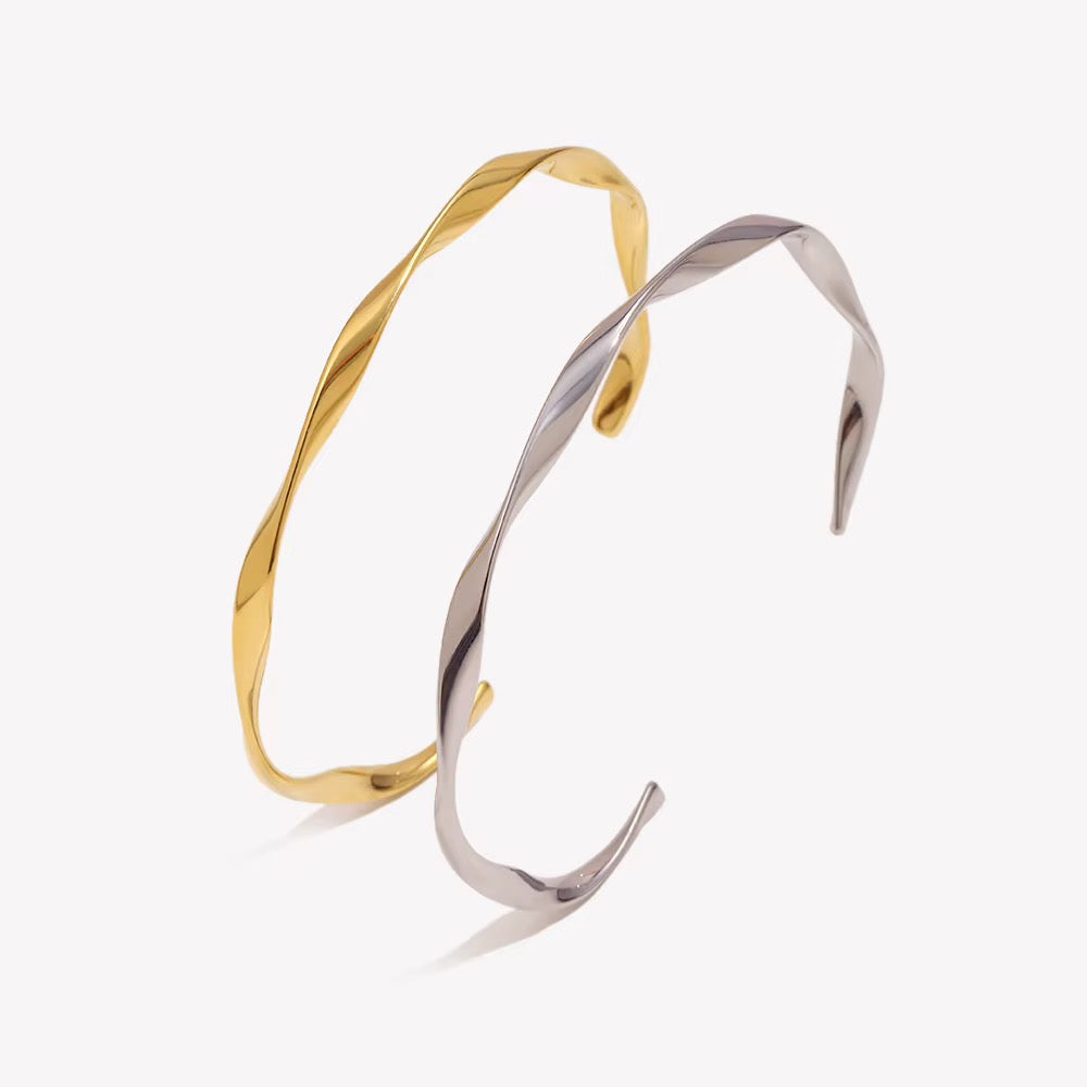 The Thin Twist Bangle