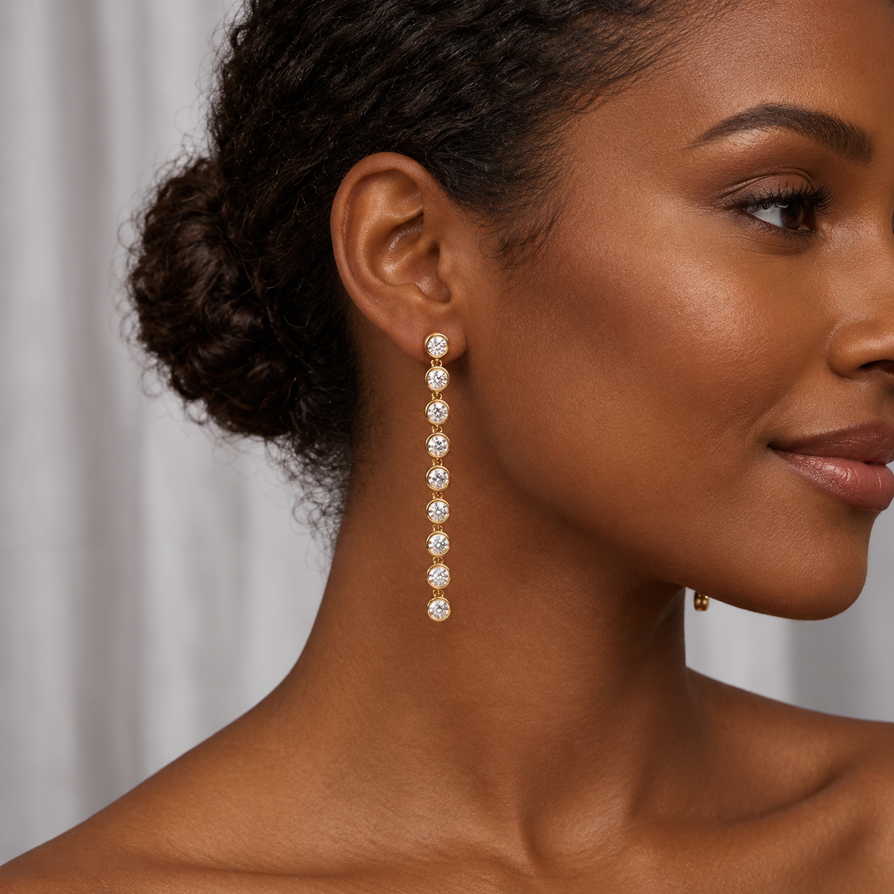 The Gem Drop Earrings