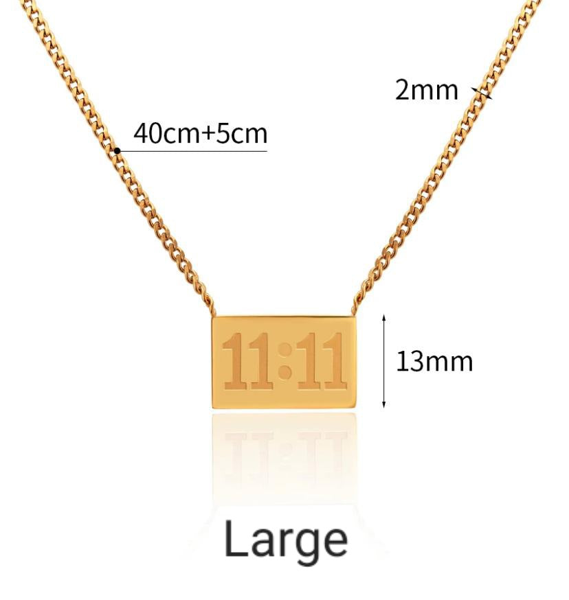 Load image into Gallery viewer, 11:11 Bar Pendant
