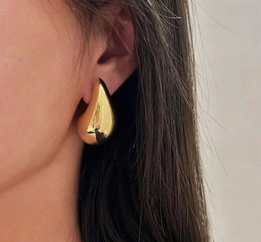 Fauvirame Waterdrops Earrings S / Gold