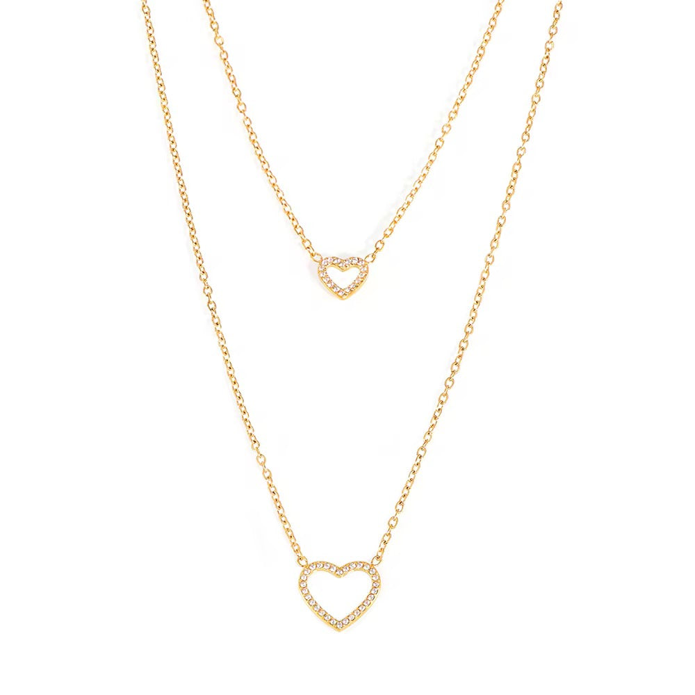 The Two Heart Necklace