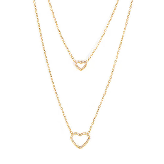 The Two Heart Necklace
