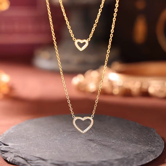The Two Heart Necklace