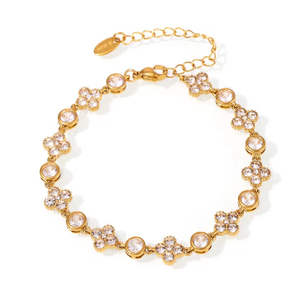 The Clover Gem Bracelet