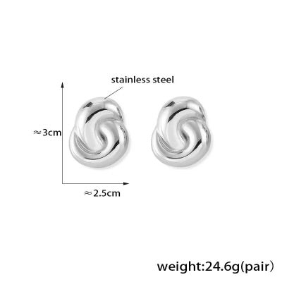 The Thick Knot Studs