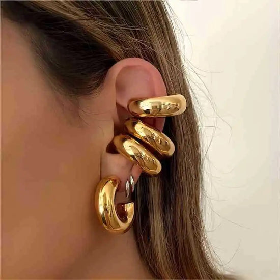 The Thick Smooth Ear Cuffs