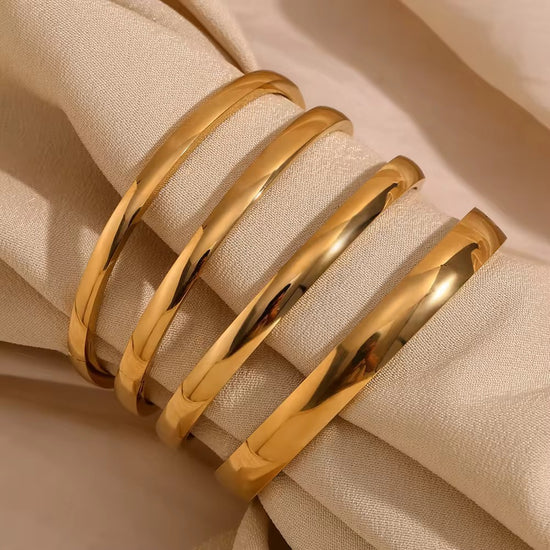 The Smooth Hinge Bangle