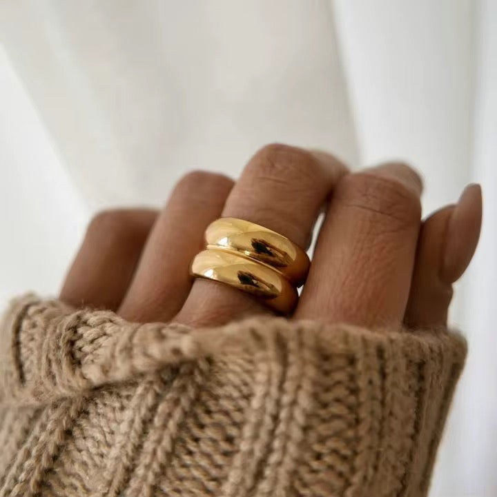 The Double Glam Ring