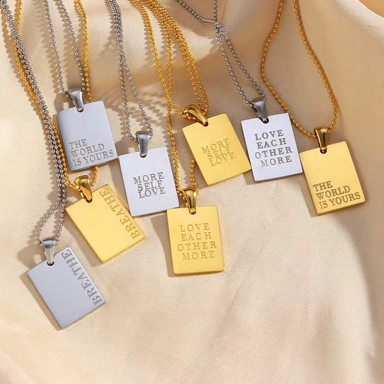 The Affirmation Necklace