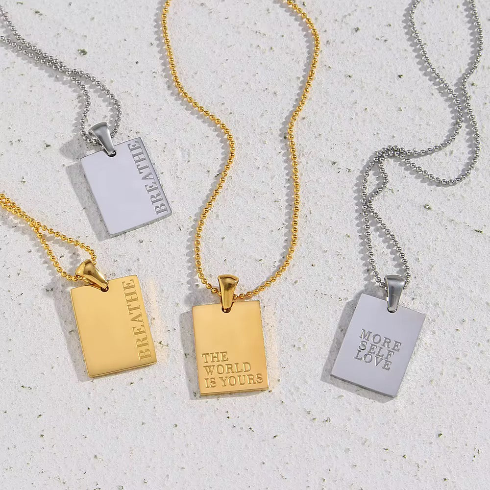 The Affirmation Necklace