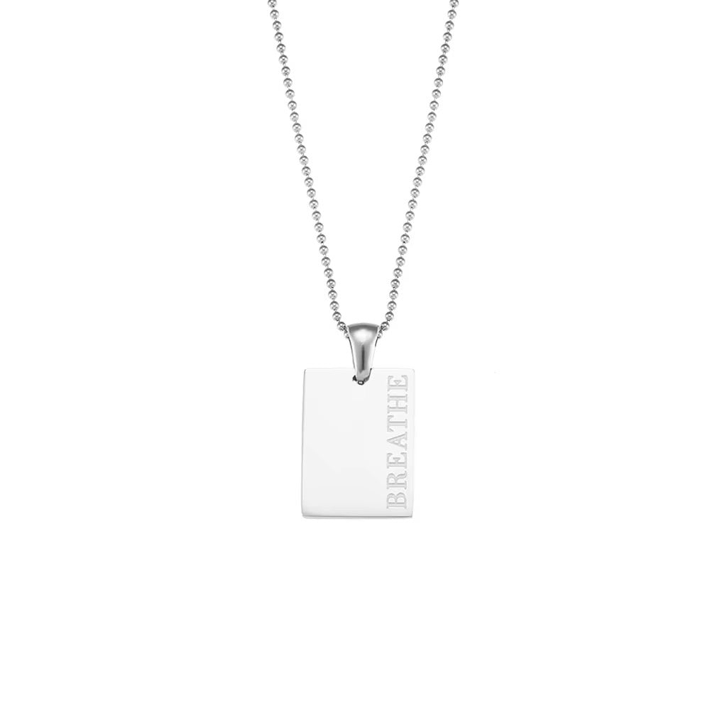 The Affirmation Silver Necklace