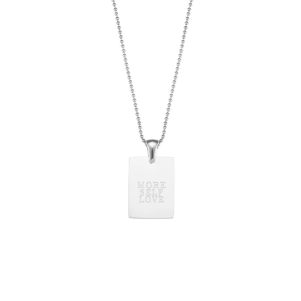 The Affirmation Silver Necklace