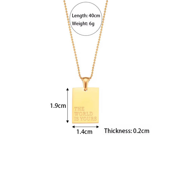 The Affirmation Necklace
