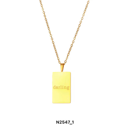 The Affirmation Necklace