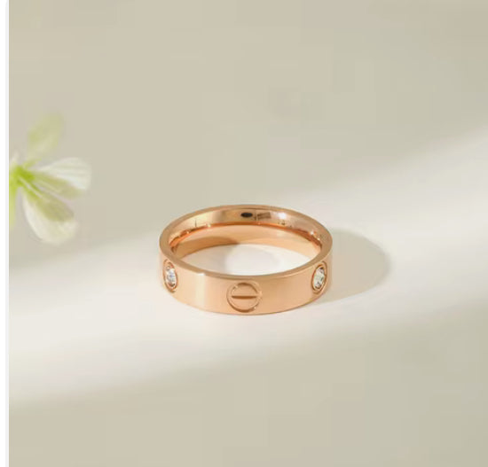 The Lover Stone Rose Gold Ring