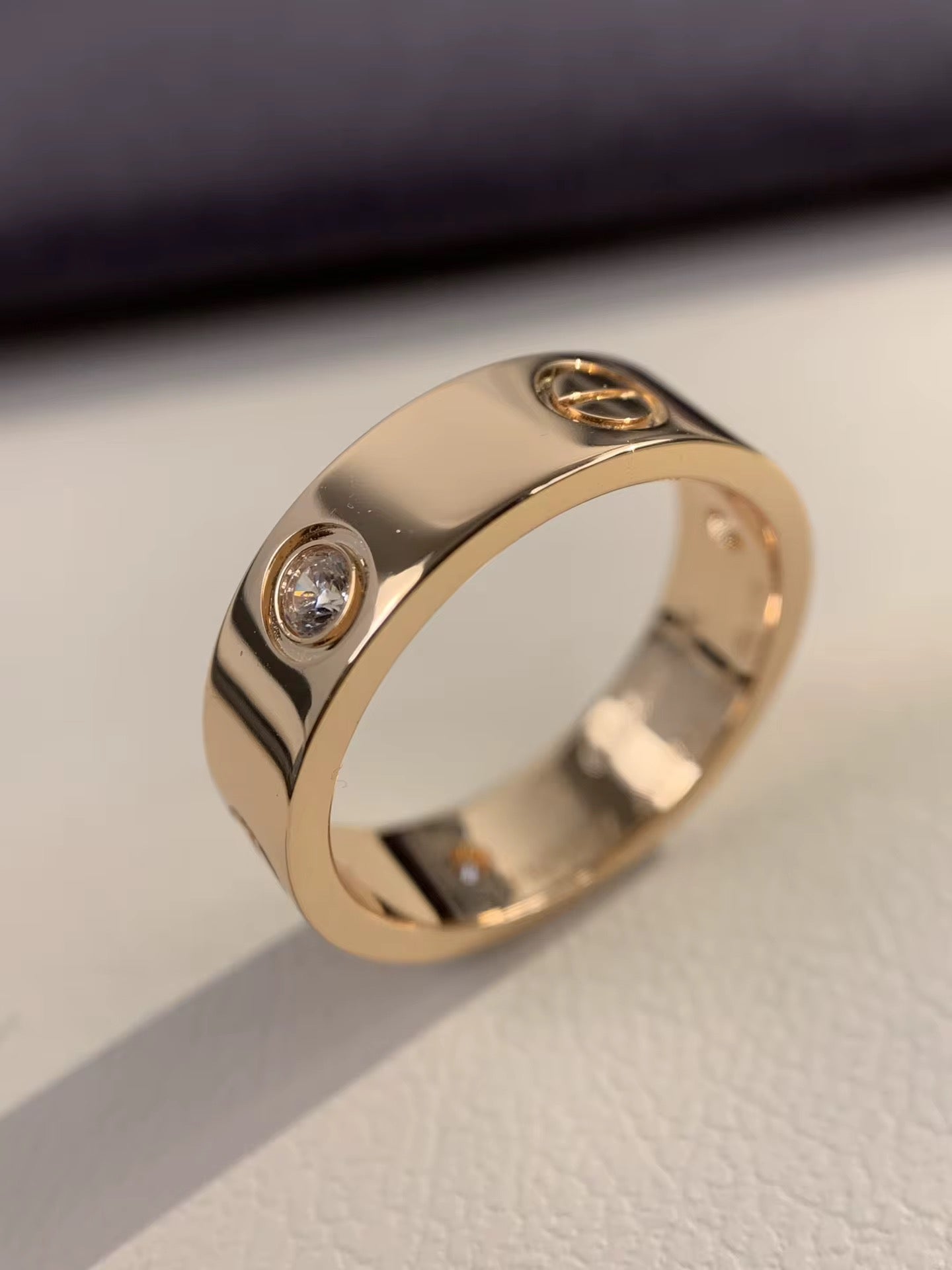 The Lover Stone Rose Gold Ring