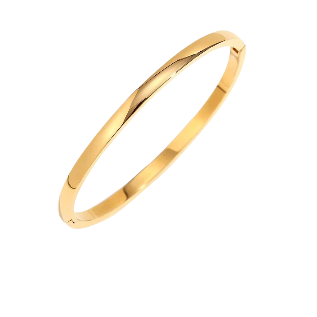 The Smooth Hinge Bangle