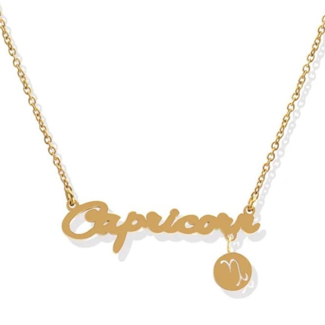 The Zodiac Charm Necklace