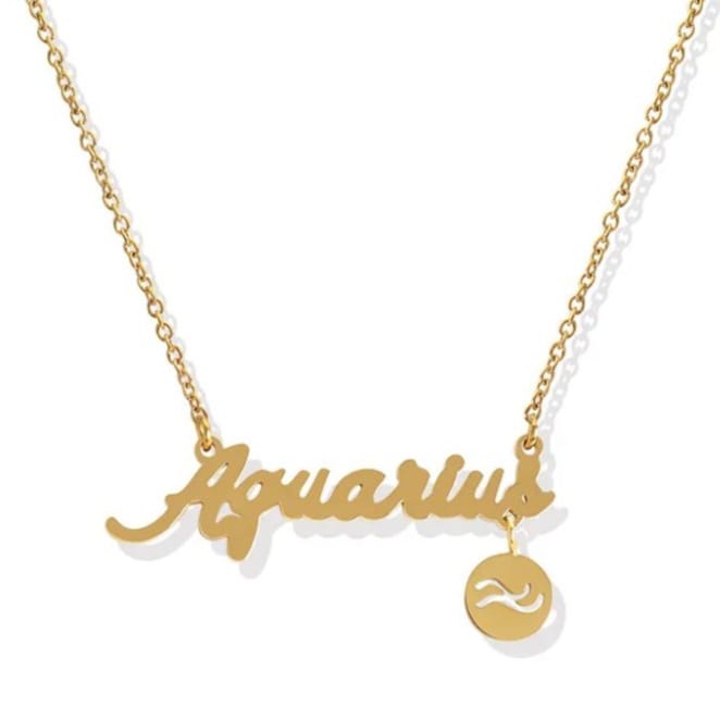 The Zodiac Charm Necklace