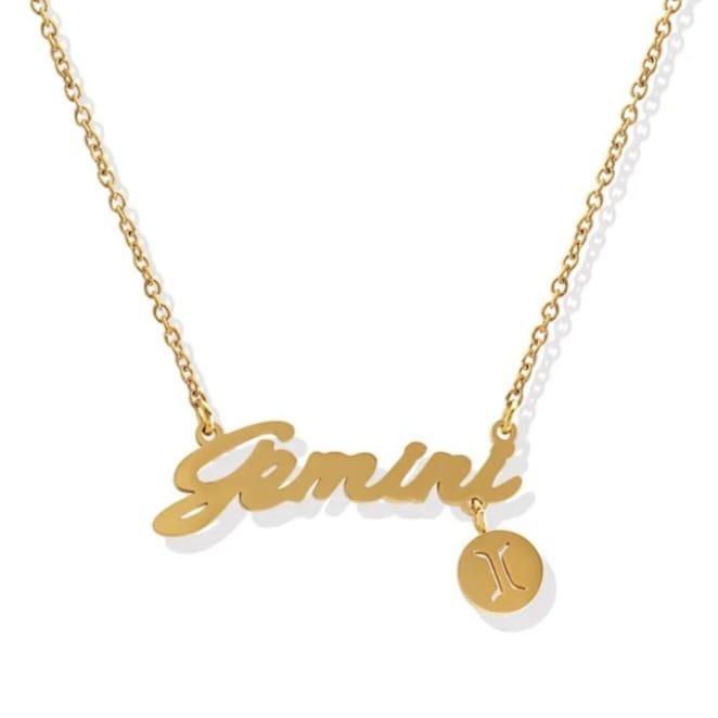 The Zodiac Charm Necklace