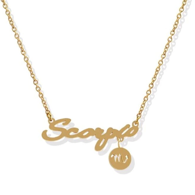 The Zodiac Charm Necklace