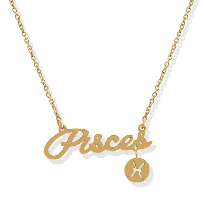 The Zodiac Charm Necklace