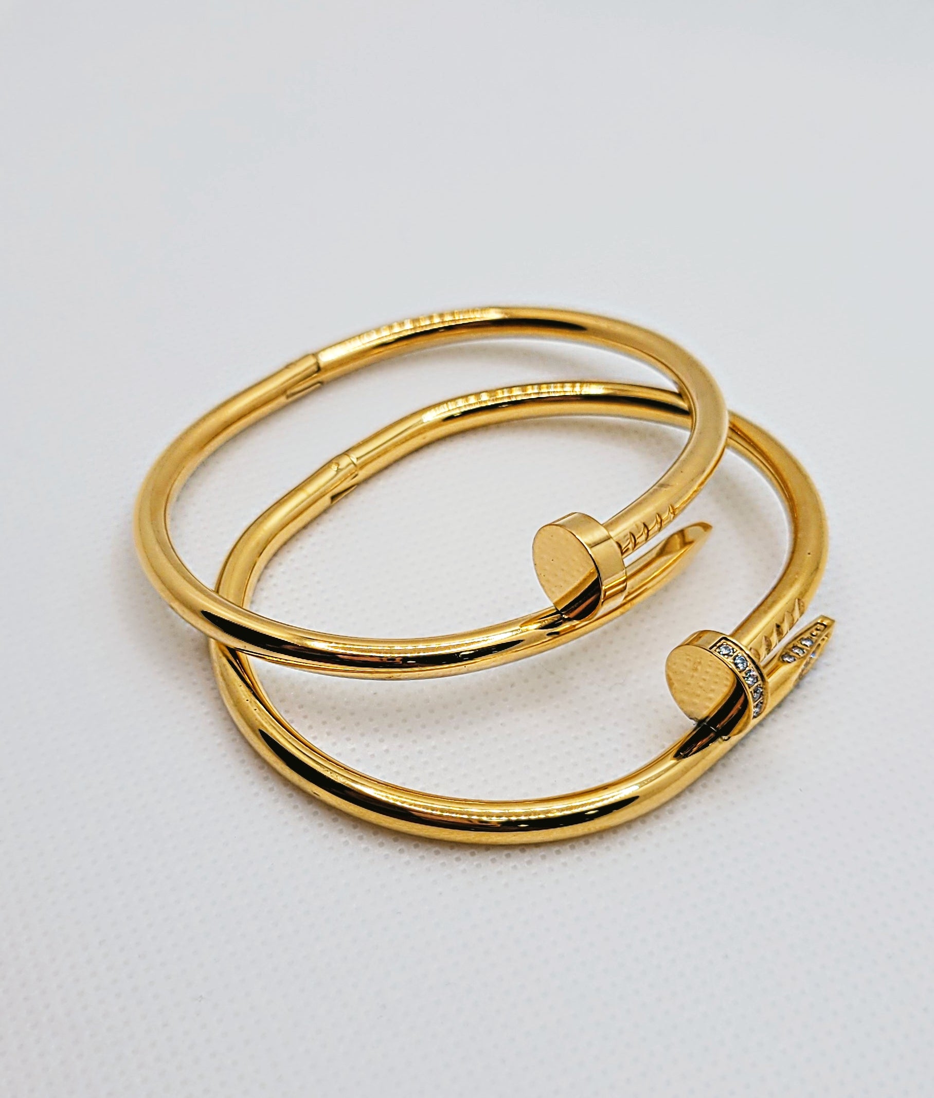 The Pavé Nail Bangle